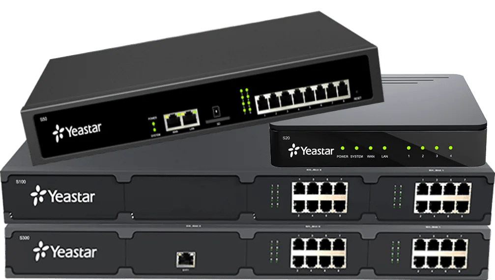 Conmutadores IP Yeastar